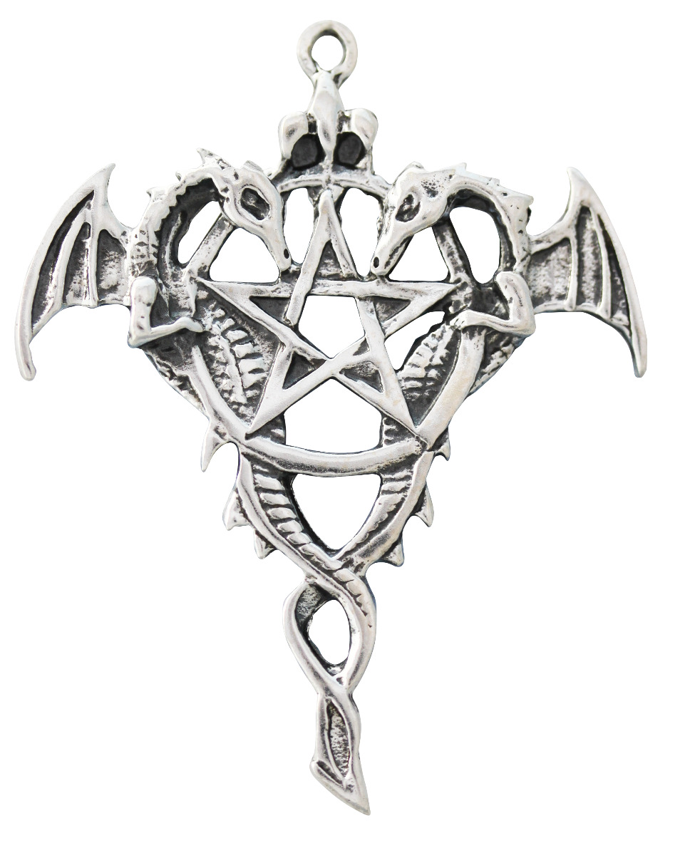 Подвеска Пентаграмма Дракона