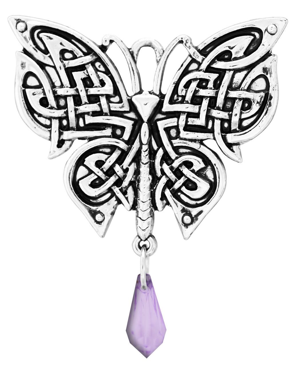 Подвеска Лунный мотылек Морриган для интуиции
