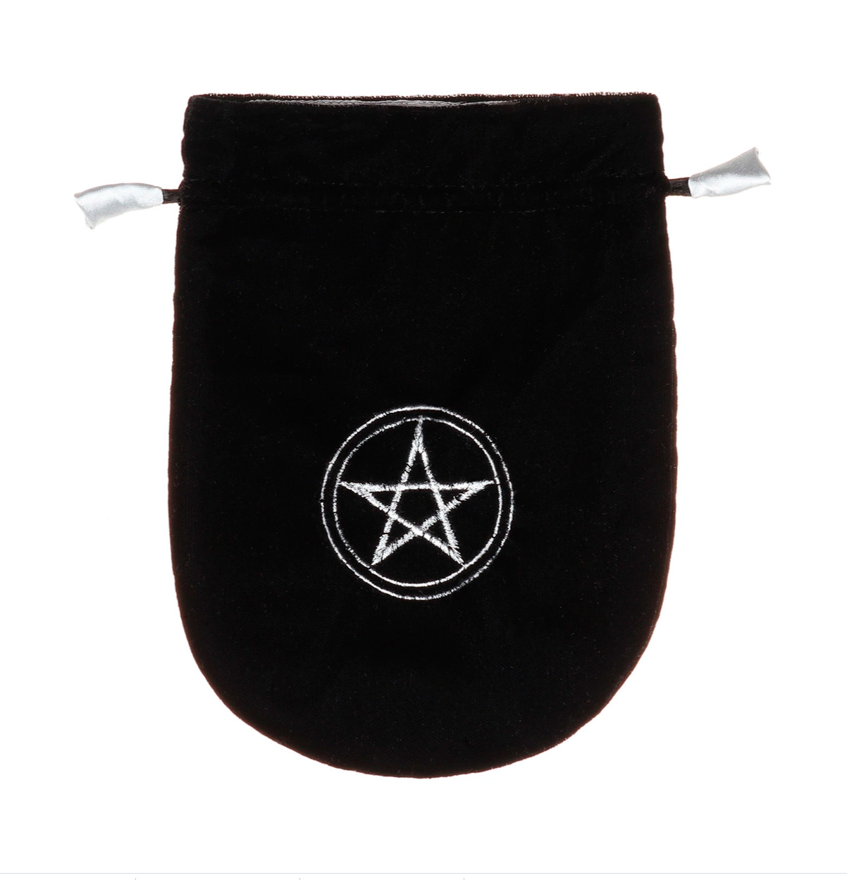 Мешочек для карт Таро Черный Пентакль
