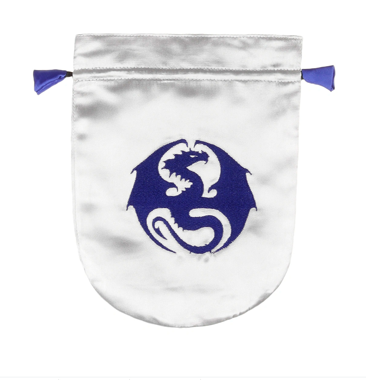 Мешочек для карт Таро Серебряный Дракон