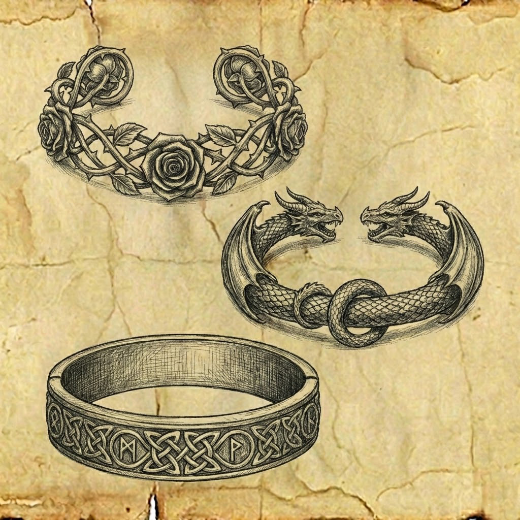 Цельные Браслеты