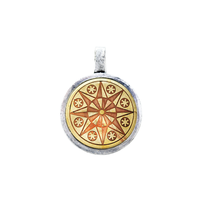 Подвеска Цветок Земли-Звезды